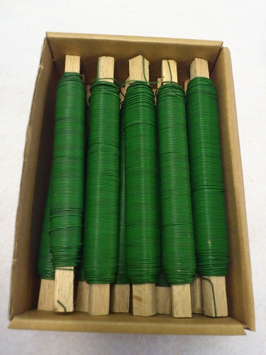 Binddraad 0.65 mm 100 gr. groen 10 stuks